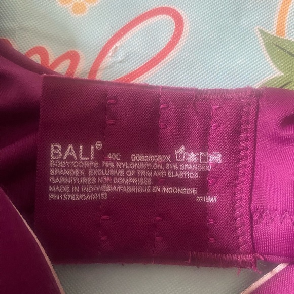 Bali Purple Seamless T-Shirt Bra - Picture 4 of 5